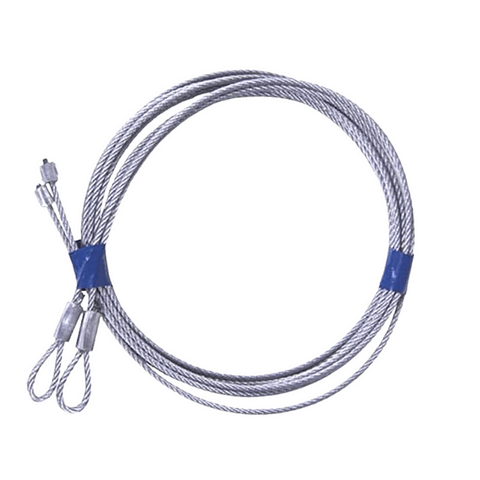 Cable Assembly For 8′ Garage Door High Torsion Spring 9′-6″ (8-DOOR-BLUE)