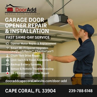 Garage door repair