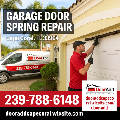 same-day garage door spring replacement cape coral FL